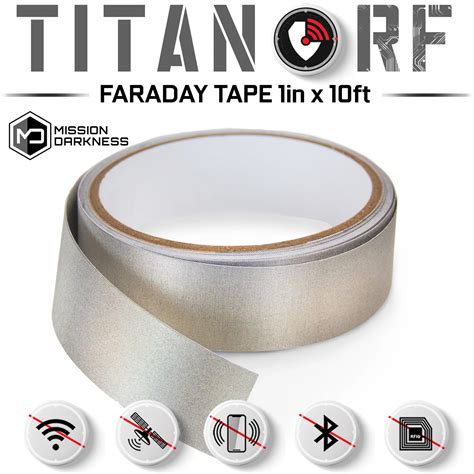 rfid tape tracking|mission darkness titanrf faraday tape.